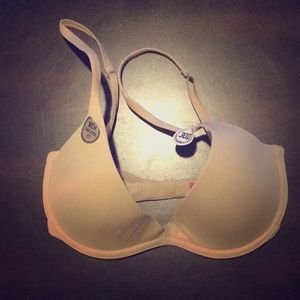 Nude Victoria’s Secret PINK Scoopneck Bra